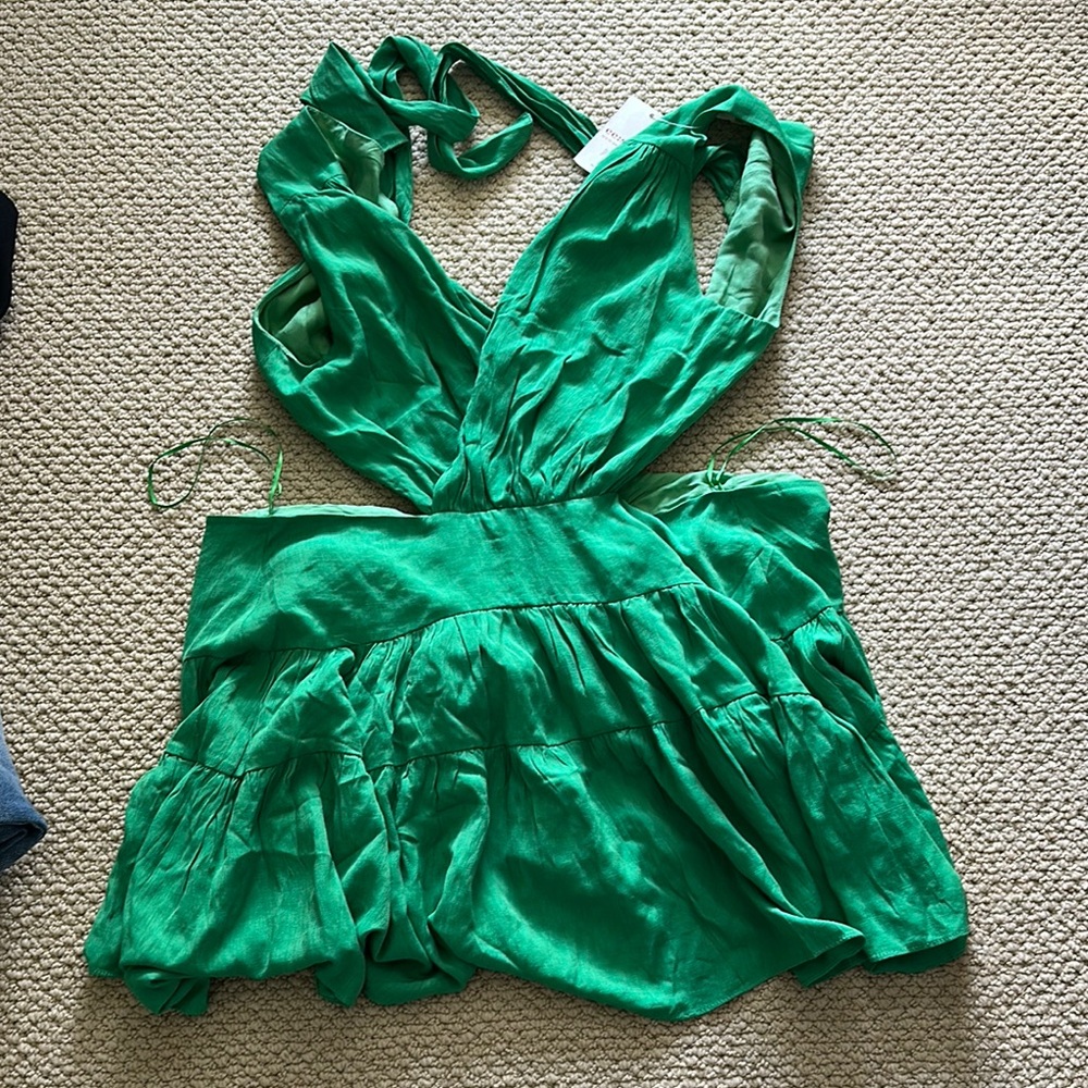 Vibrant Green Dress